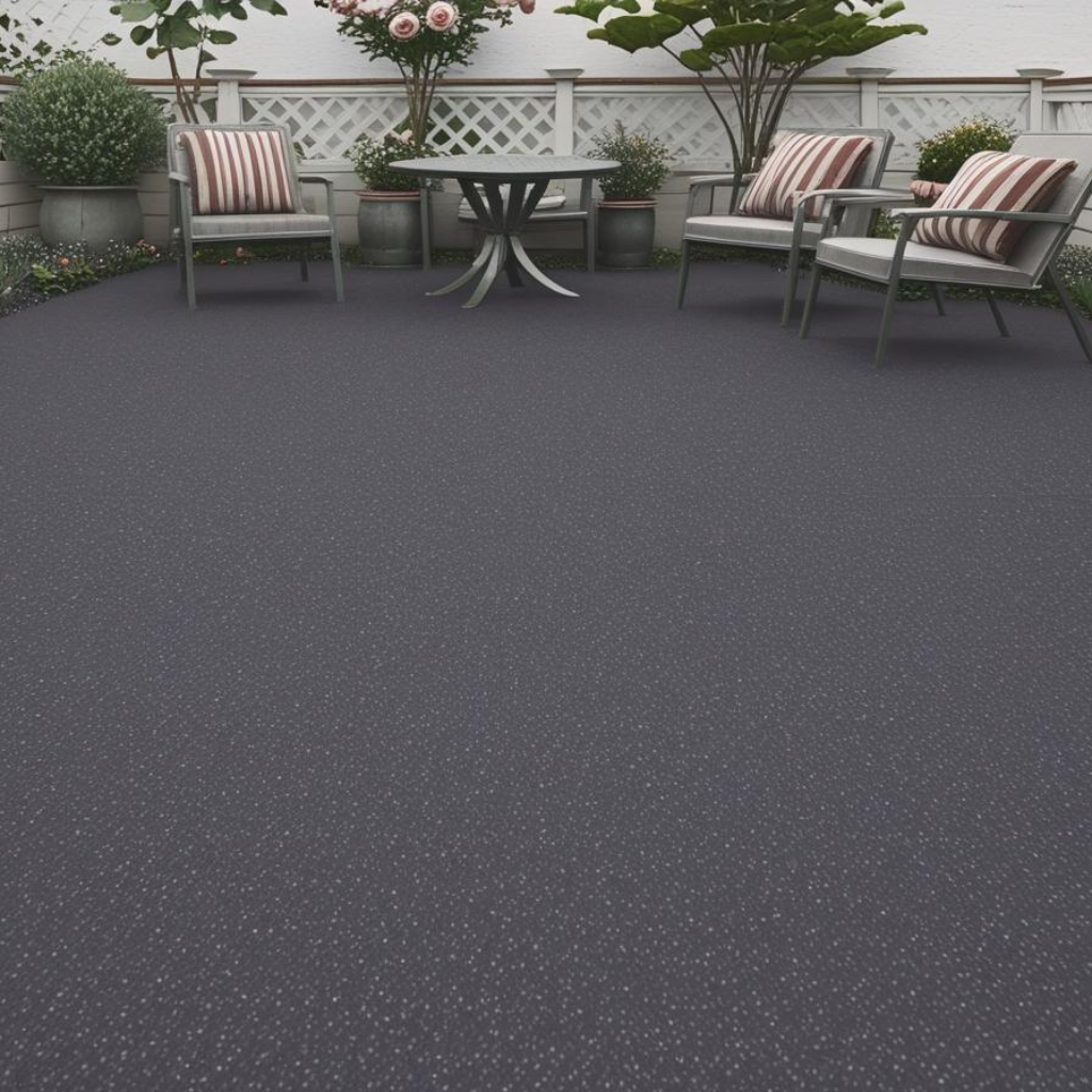 Black Resin Patio in Helsby